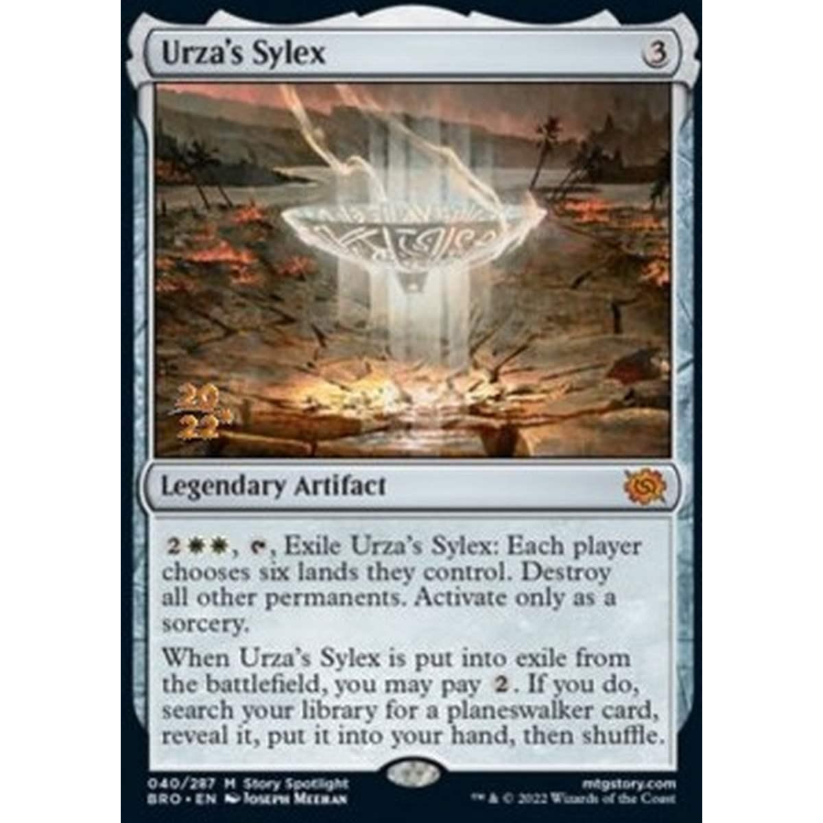 Urza's Sylex (V.1) - Sylex di Urza (V.1) - [PBRO] [NM] [Foil]