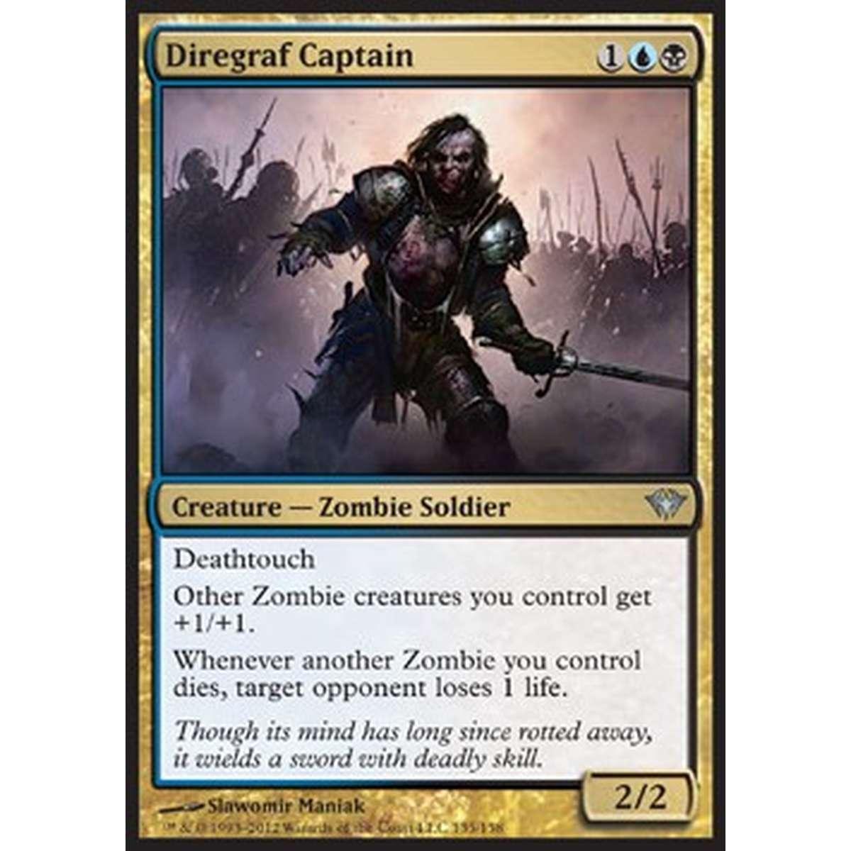 Diregraf Captain - Capitano del Cimitero di Guerra - [DKA] [EX] [Foil]