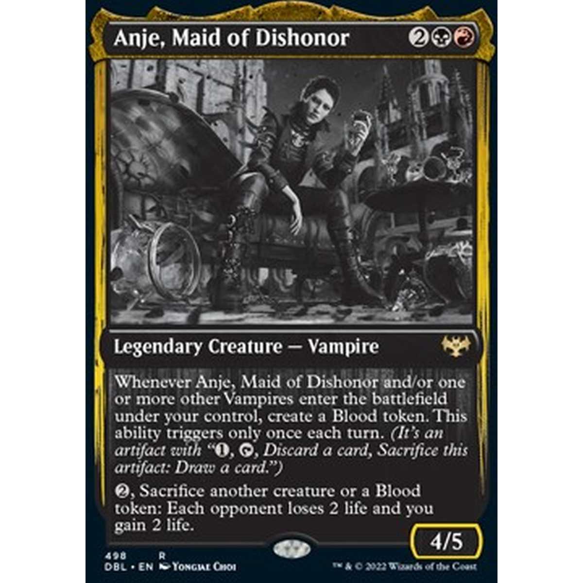 Anje, Maid of Dishonor - Anje, Maid of Dishonor - [DBL] [NM] [Foil]