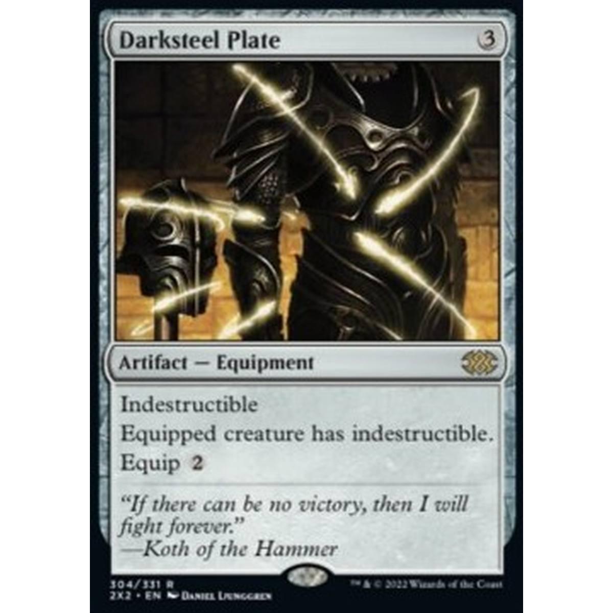 Darksteel Plate - Darksteel Plate - [2X2] [NM]