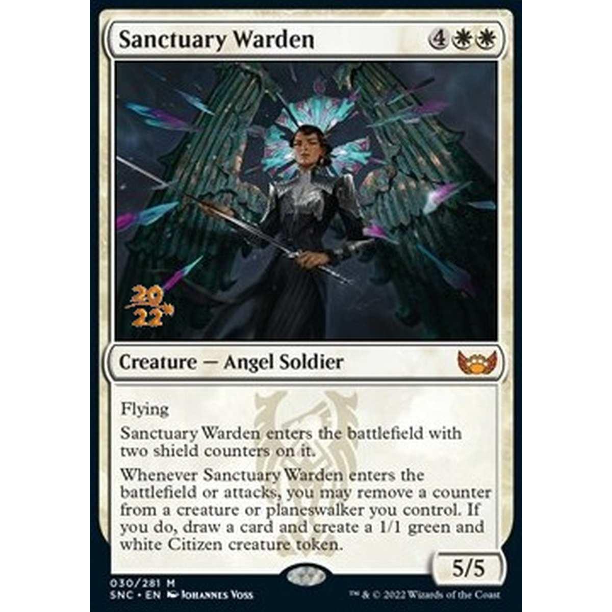 Sanctuary Warden (V.1) - Sorvegliante del Santuario (V.1) - [PSNC] [NM] [Foil]