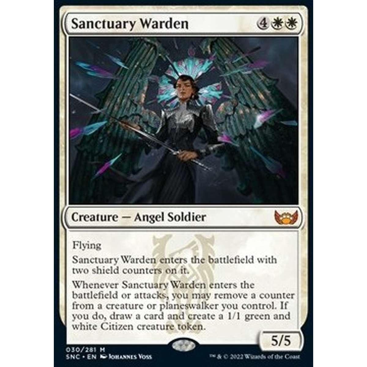 Sanctuary Warden - Sorvegliante del Santuario - [SNC] [NM] [Foil]
