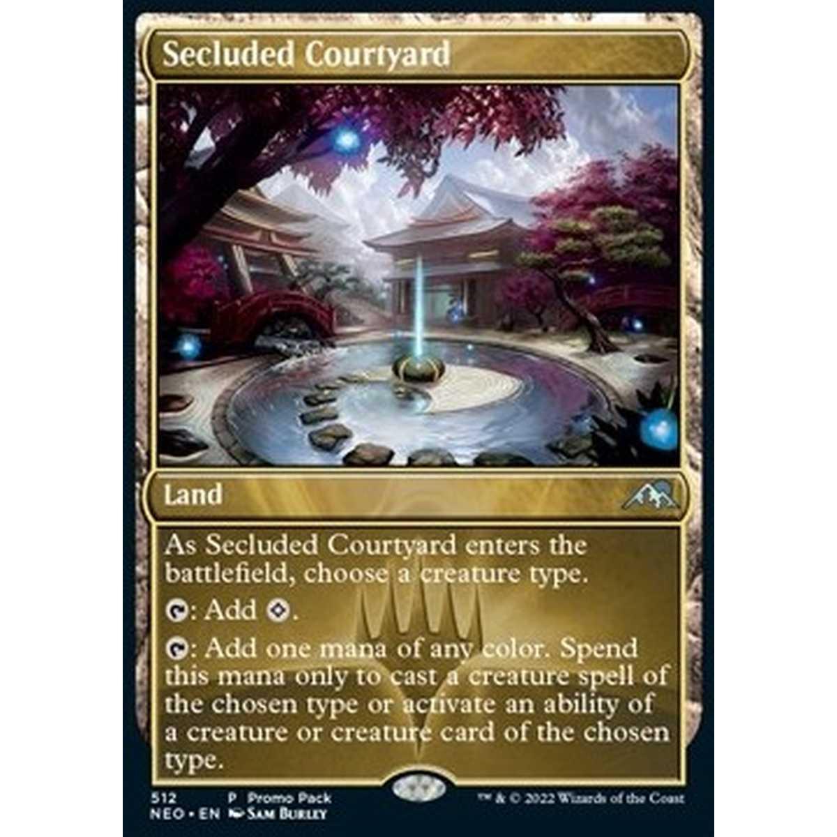 Secluded Courtyard - Cortile Appartato - [PNEO] [NM] [Foil]
