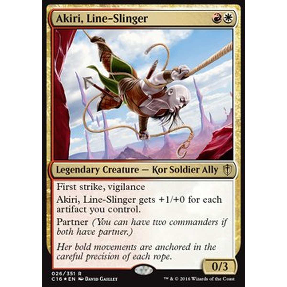 Akiri, Line-Slinger - Akiri, Line-Slinger - [C16] [NM] [Foil]