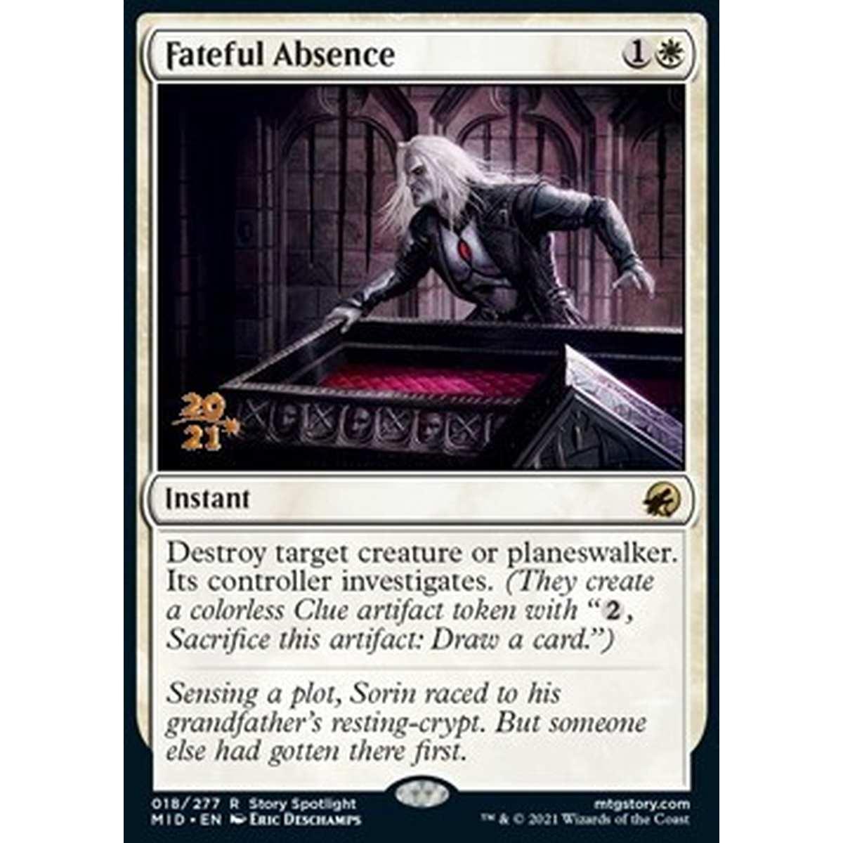 Fateful Absence (V.1) - Assenza Fatidica (V.1) - [PMID] [NM] [Foil]