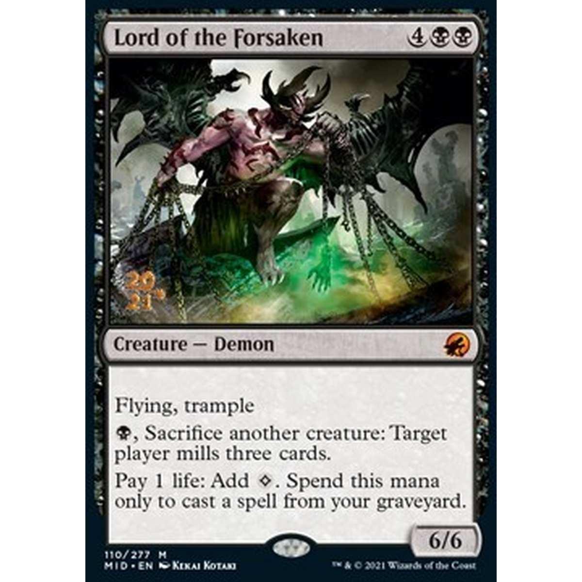 Lord of the Forsaken (V.1) - Signore dei Rinnegati (V.1) - [PMID] [NM] [Foil]