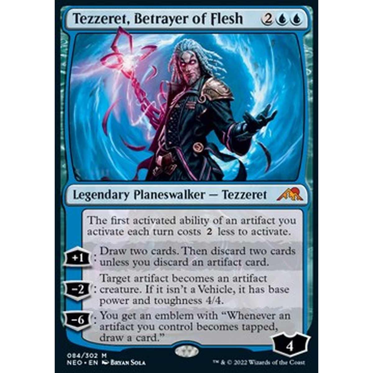 Tezzeret, Betrayer of Flesh - Tezzeret, Traditore della Carne - [NEO] [NM] [Foil]