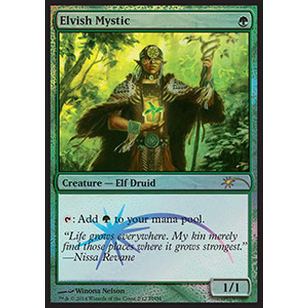 Elvish Mystic - Elfo Mistico - [FNM] [EX] [Foil]