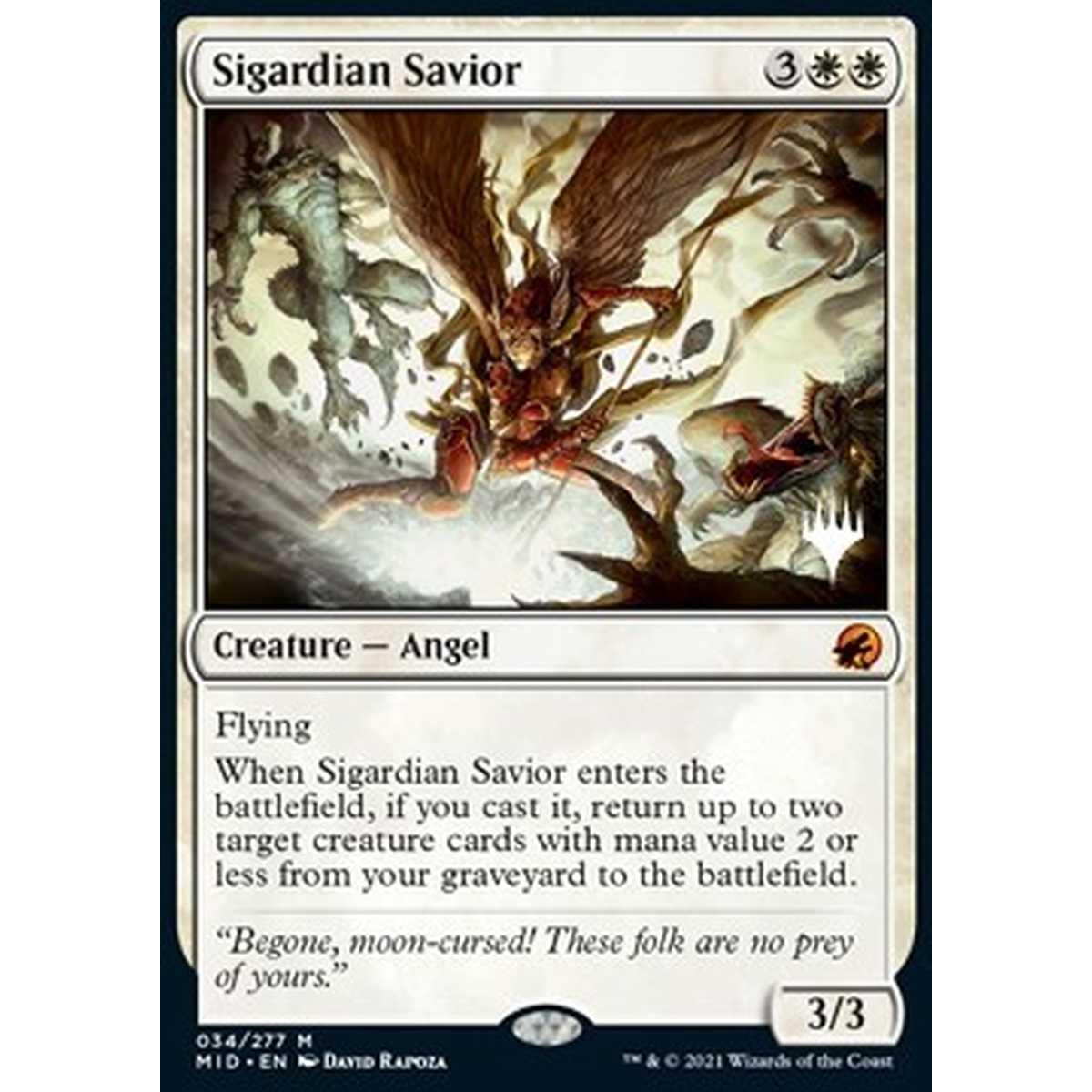 Sigardian Savior (V.2) - Salvatrice di Sigarda (V.2) - [PMID] [NM] [Foil]