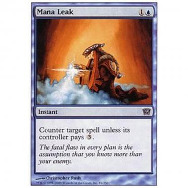 Mana Leak - Indebolimento Magico - [9ED] [GD] [Foil]