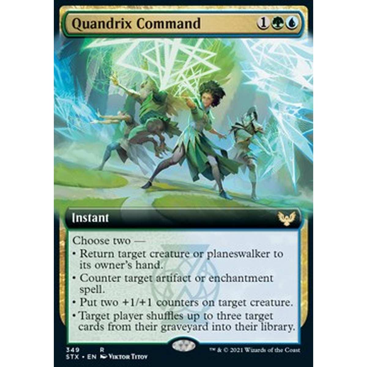 Quandrix Command - Quandrix Command - [XSTX] [NM] [Foil]