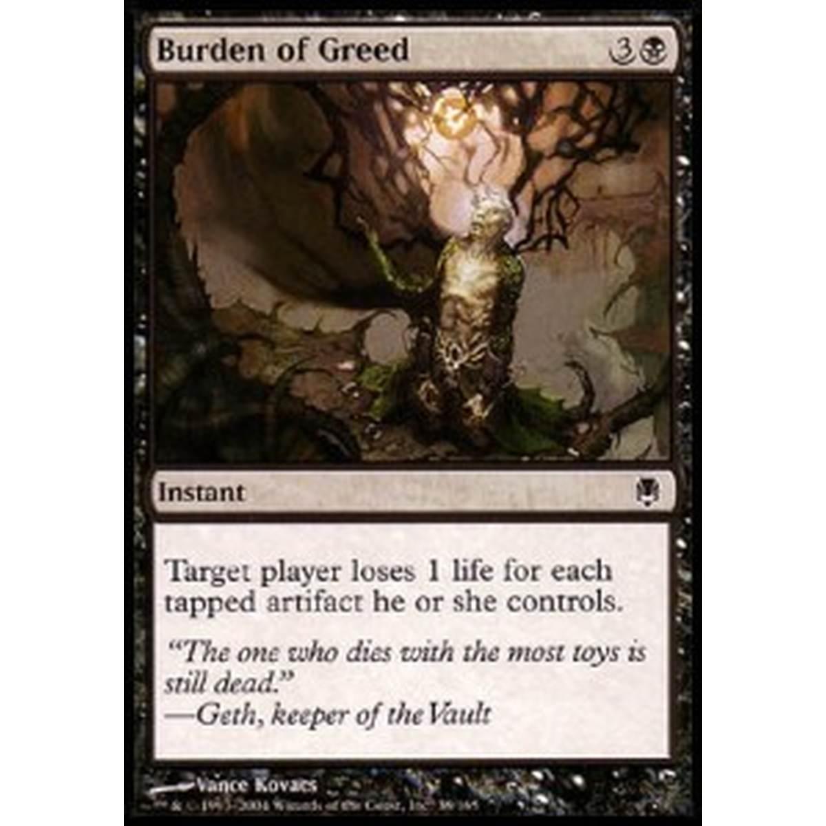 Burden of Greed - Burden of Greed - [DST] [NM]