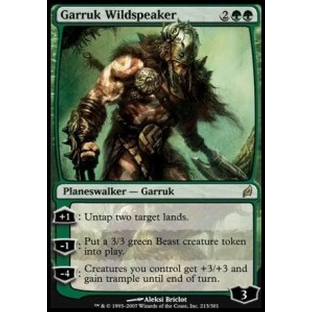Garruk Wildspeaker - Garruk Lingua Selvaggia - [LRW] [EX]