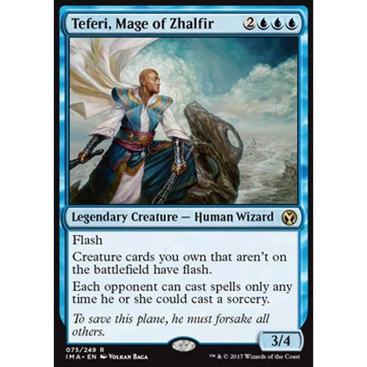 Teferi, Mage of Zhalfir - Teferi, Mage of Zhalfir - [IMA] [NM] [Foil]