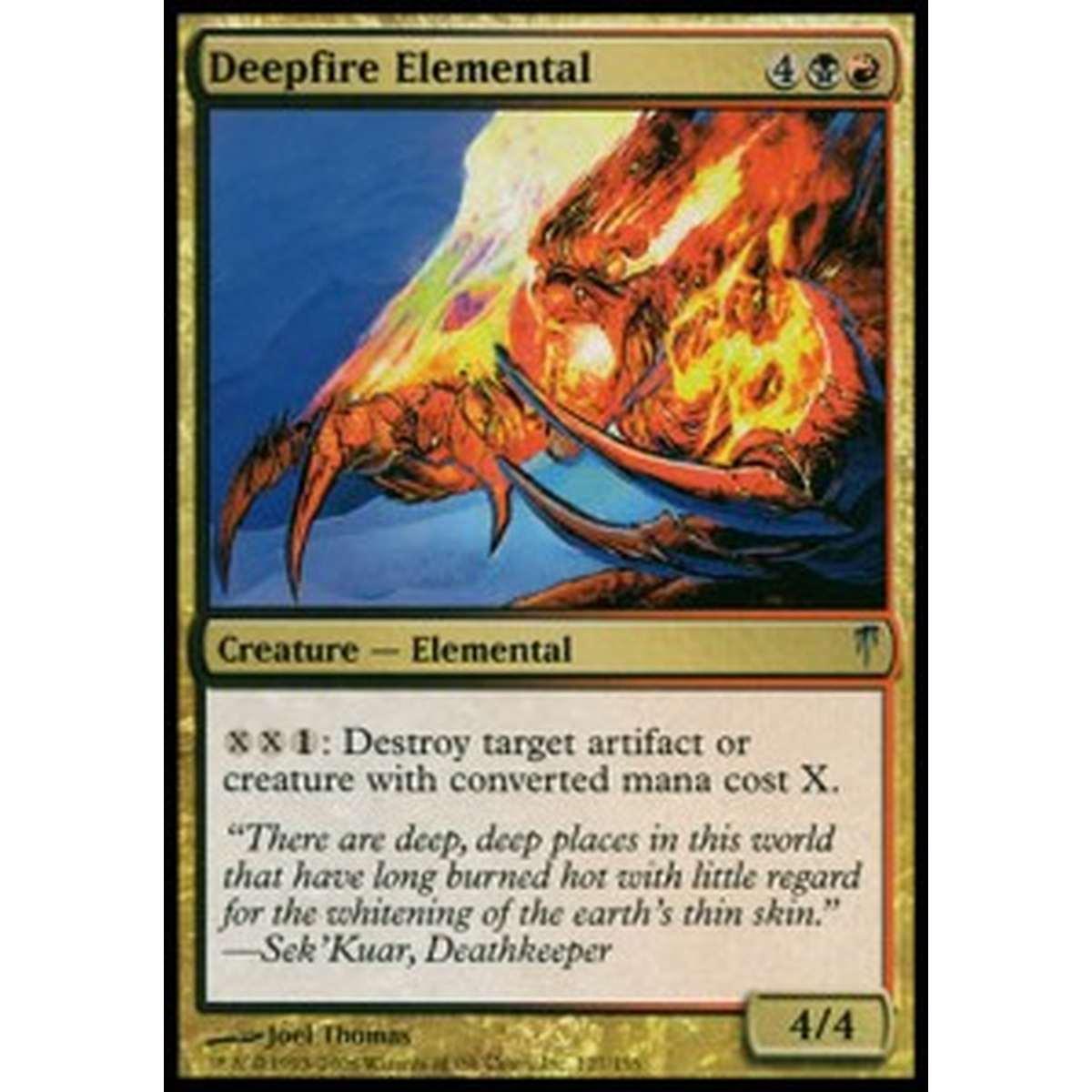 Deepfire Elemental - Elementale di Fuocoprofondo - [CSP] [NM]