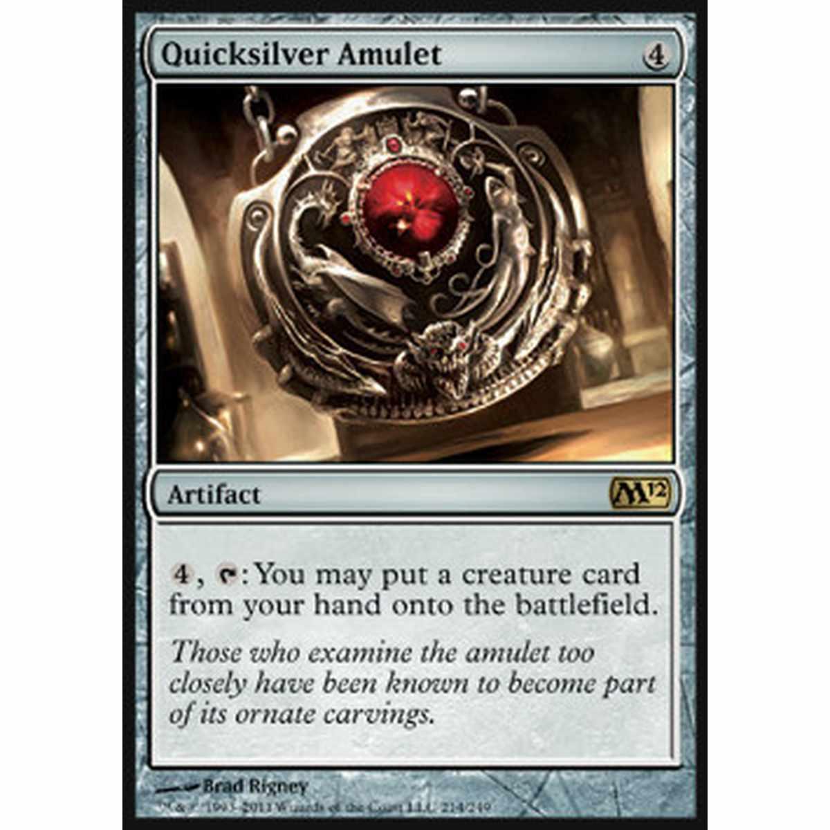 Quicksilver Amulet - Amuleto di Mercurio - [M12] [GD]