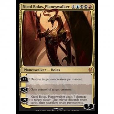 Nicol Bolas, Planeswalker - Nicol Bolas, Planeswalker - [DDH] [EX] [Foil]