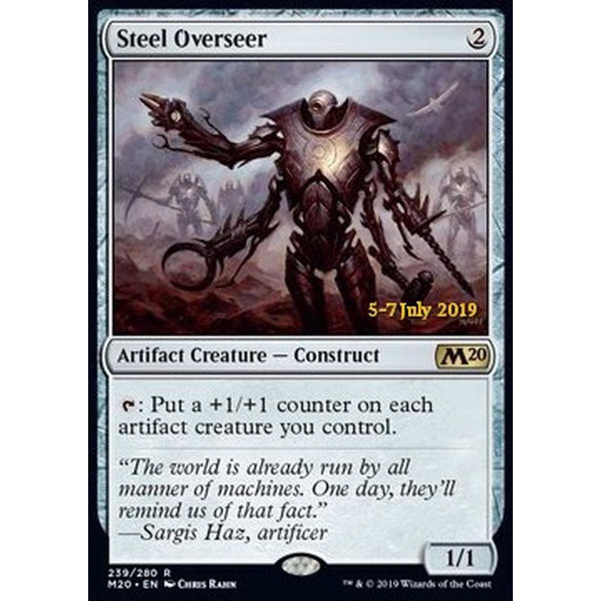 Steel Overseer (V.2) - Sorvegliante d'Acciaio (V.2) - [XM20] [NM] [Foil]