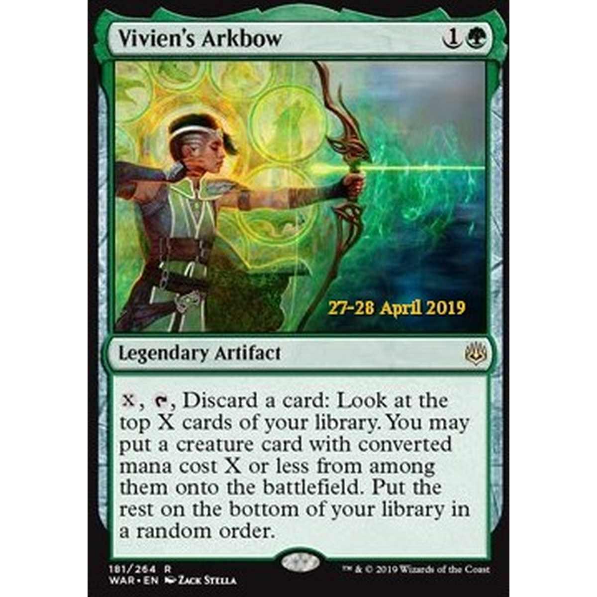 Vivien's Arkbow - Bestiarco di Vivien - [XWAR] [NM] [Foil]