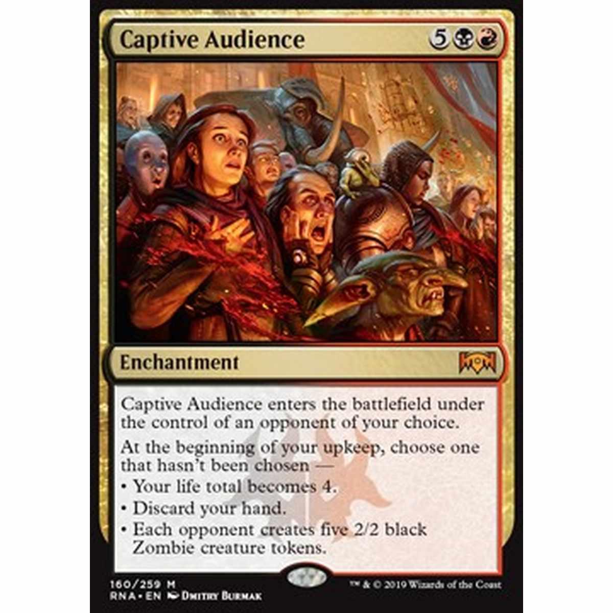 Captive Audience - Pubblico Rapito - [RNA] [NM] [Foil]