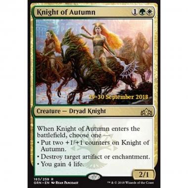 Knight of Autumn - Cavaliera dell'Autunno - [XGRN] [NM] [Foil]