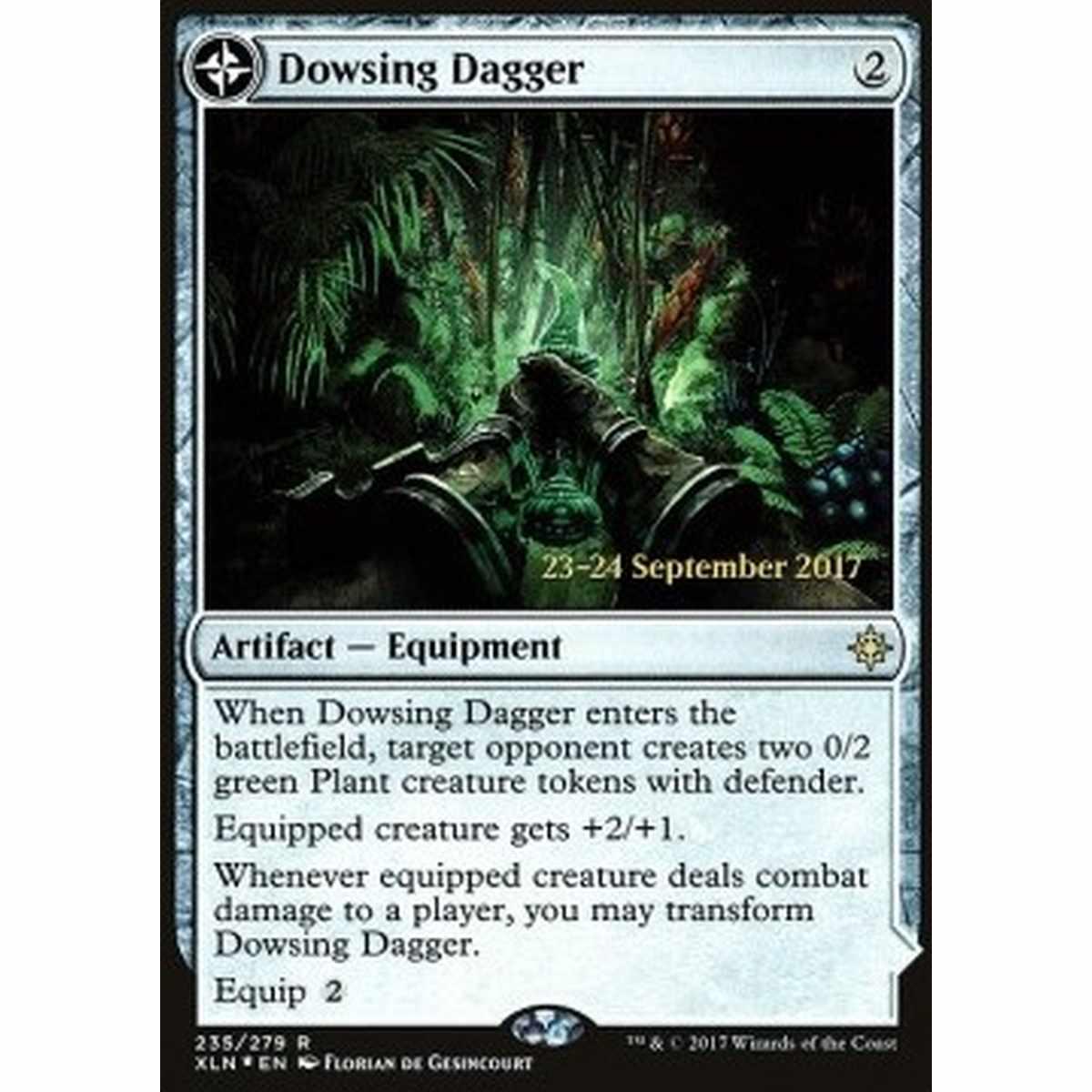 Dowsing Dagger / Lost Vale - Pugnale Rabdomante // Valle Perduta - [XLNP] [NM] [Foil]