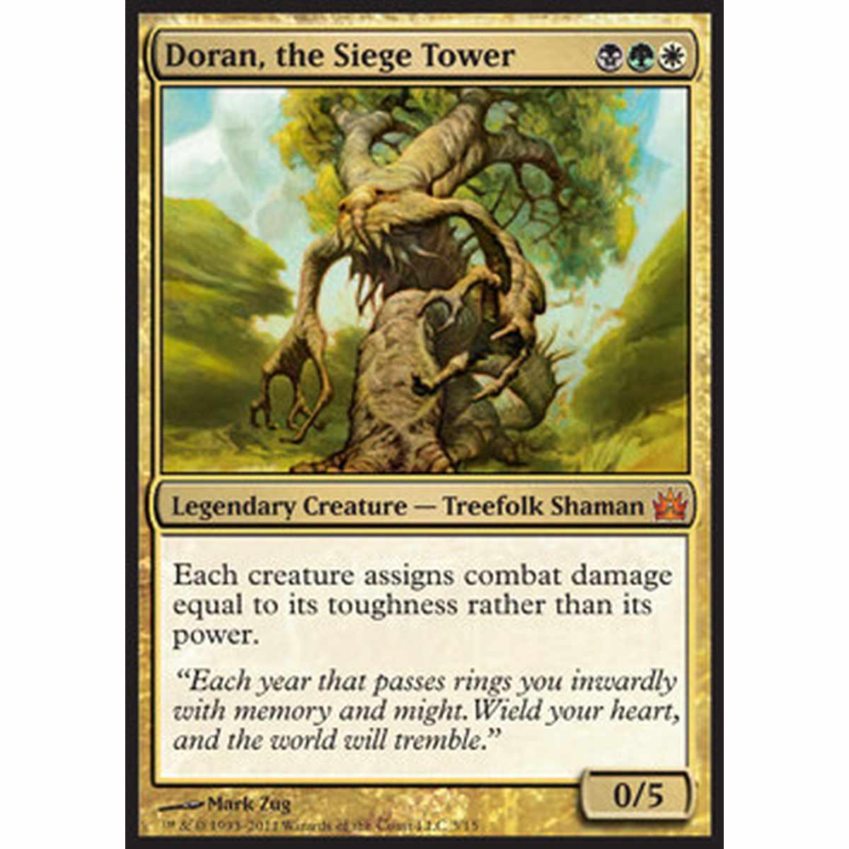 Doran, the Siege Tower - Doran, the Siege Tower - [V11] [NM] [Foil]