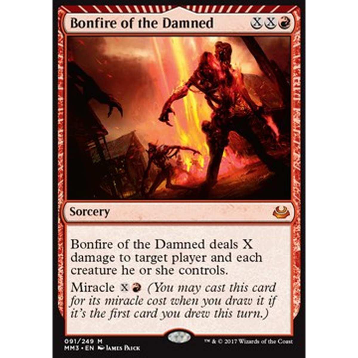 Bonfire of the Damned - Bonfire of the Damned - [MM3] [NM]