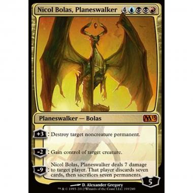 Nicol Bolas, Planeswalker - Nicol Bolas, Planeswalker - [M13] [EX]