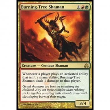 Burning-Tree Shaman - Burning-Tree Shaman - [GPT] [NM] [Foil]