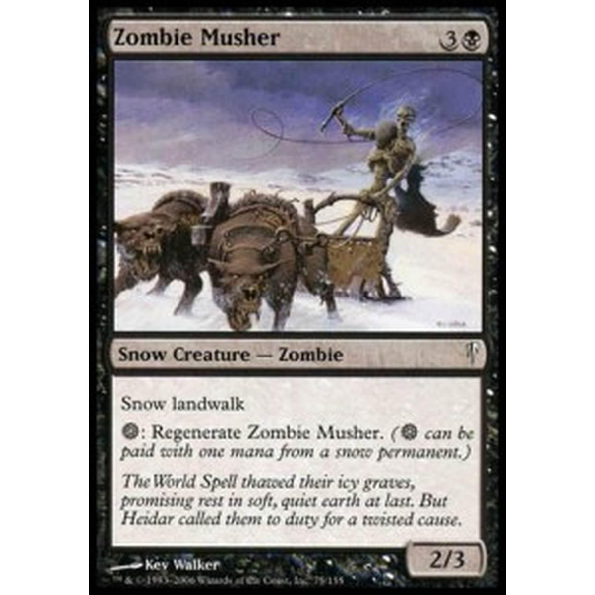 Zombie Musher - Zombie su Slitta - [CSP] [NM]