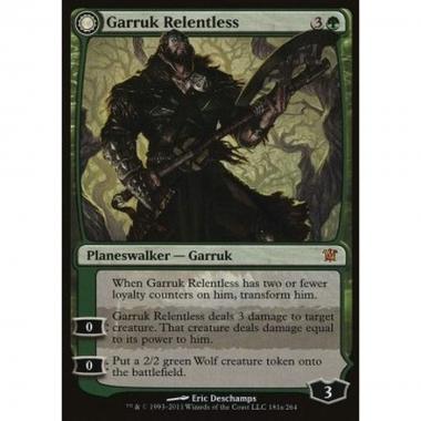 Garruk Relentless / Garruk, the Veil-Cursed - Garruk Spietato / Garruk, Maledetto dal Velo - [ISD] [EX]