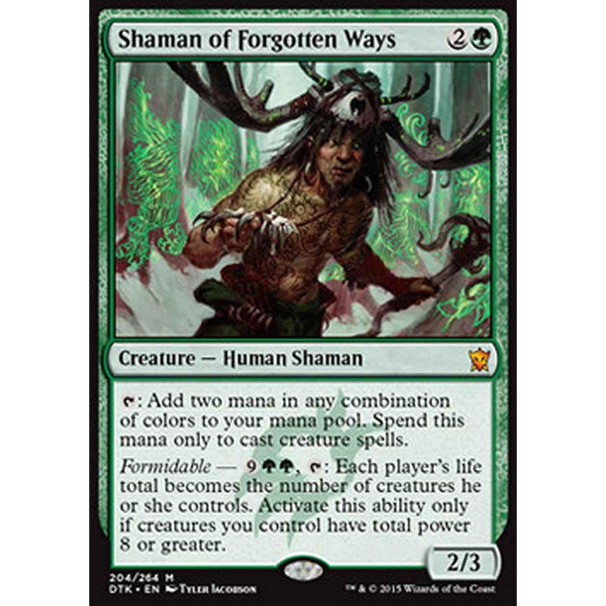 Shaman of Forgotten Ways - Sciamano delle Tradizioni Dimenticate - [DTK] [EX]