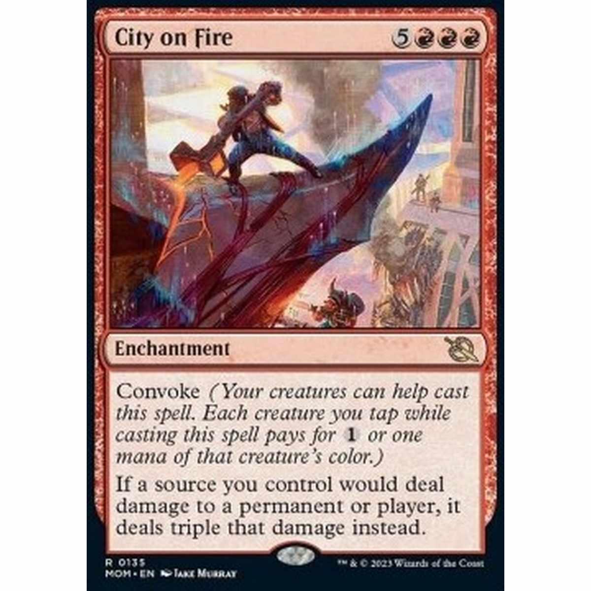City on Fire - City on Fire - [MOM] [NM] [Foil]
