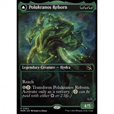 Polukranos Reborn // Polukranos, Engine of Ruin - Polukranos Reborn // Polukranos, Engine of Ruin - [XMOM] [NM] [Foil]