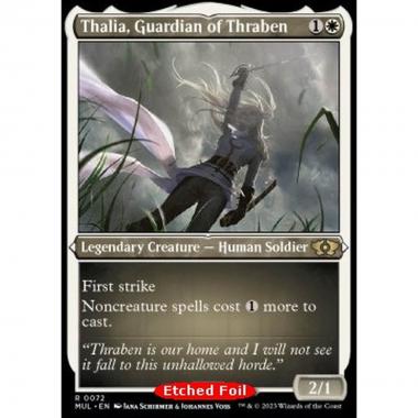 Thalia, Guardian of Thraben (V.2) - Thalia, Guardian of Thraben (V.2) - [MUL] [NM] [Foil]