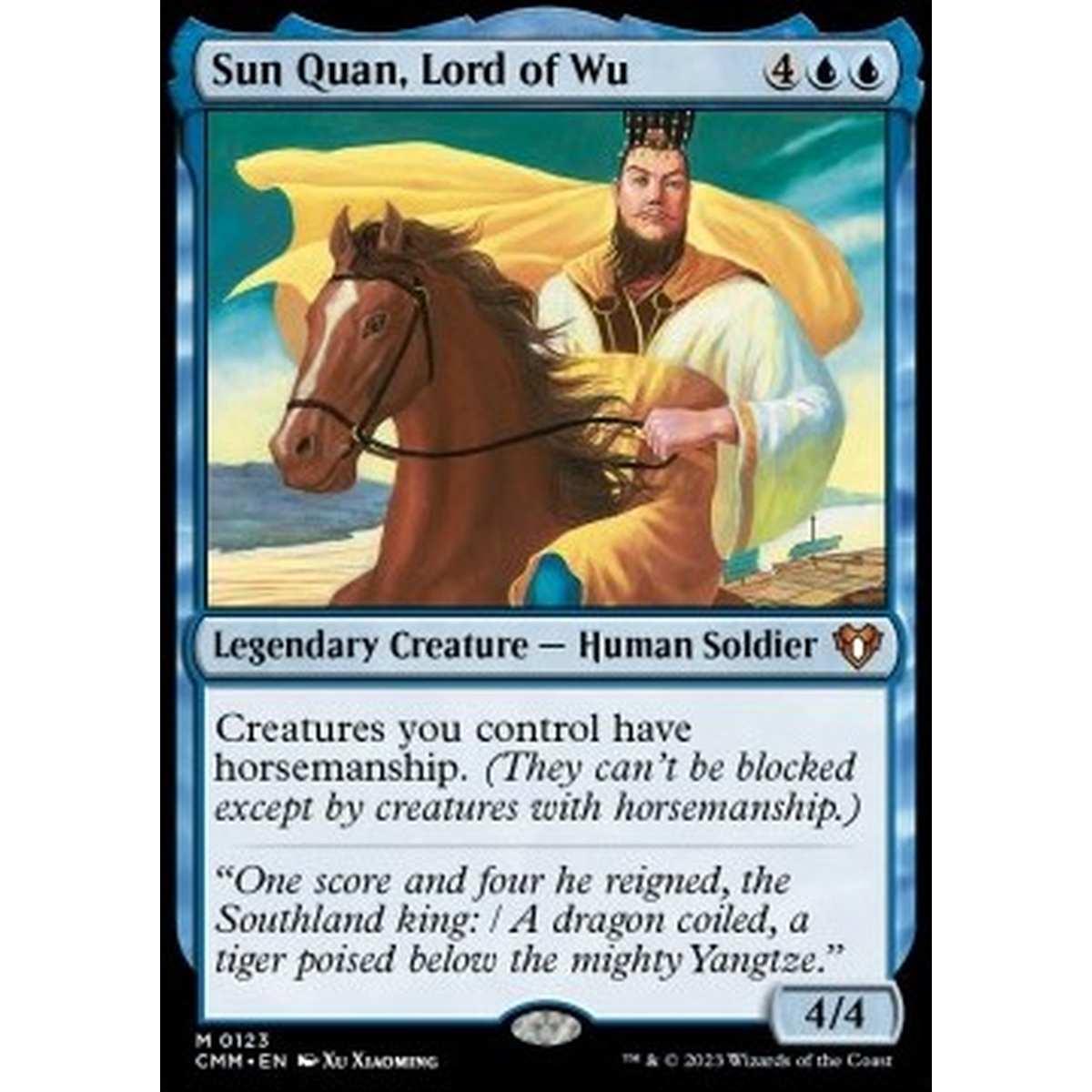 Sun Quan, Lord of Wu - Sun Quan, Lord of Wu - [CMM] [NM]