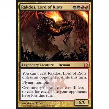 Rakdos, Lord of Riots - Rakdos, Signore delle Sommosse - [RTR] [EX]