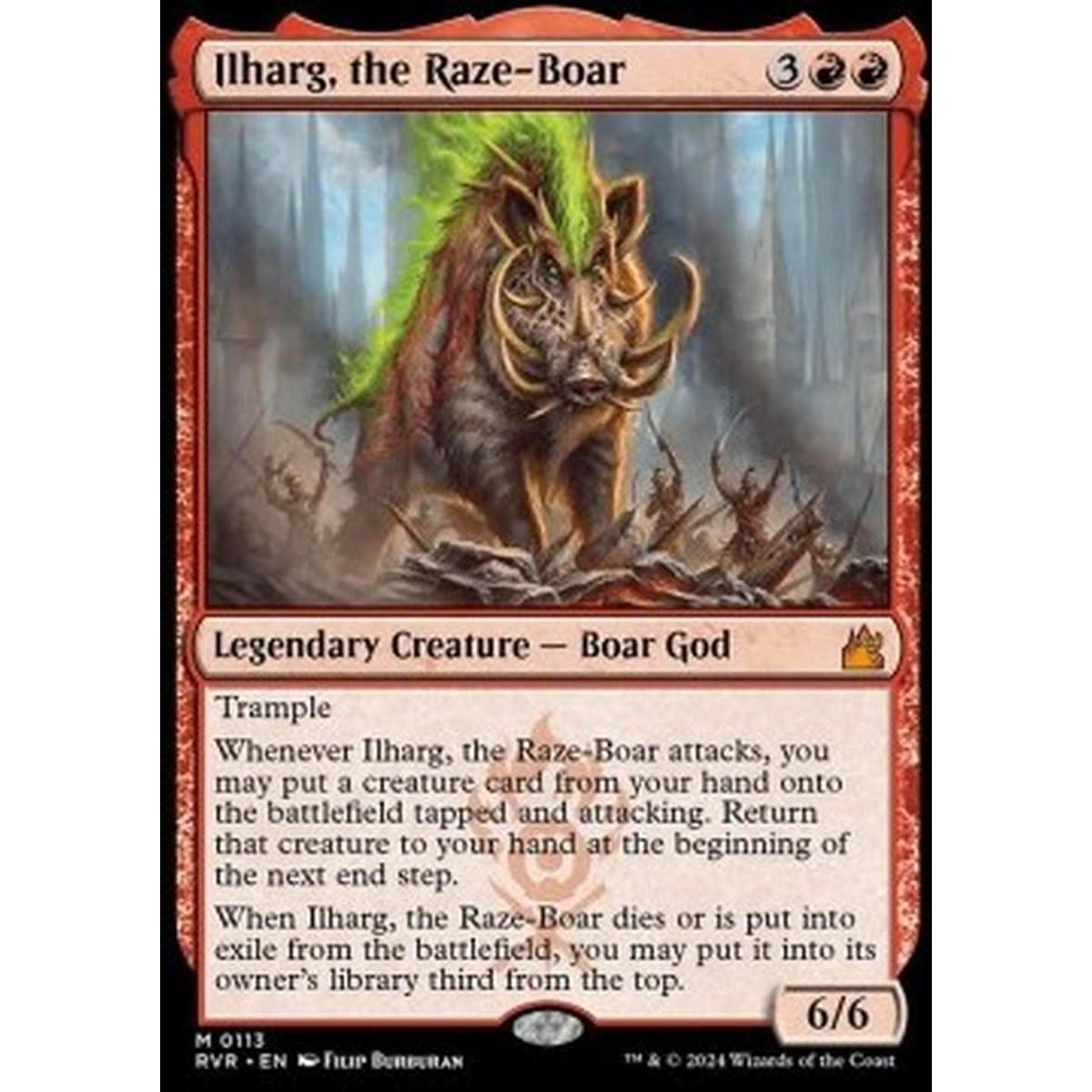 Ilharg, the Raze-Boar - Ilharg, the Raze-Boar - [RVR] [NM]