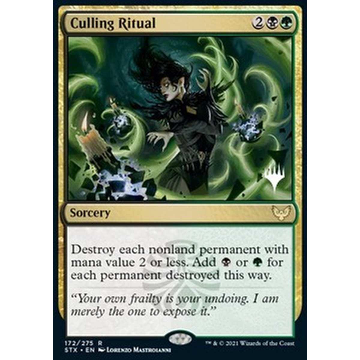 Culling Ritual (V.2) - Rituale di Distruzione (V.2) - [PSTX] [NM] [Foil]