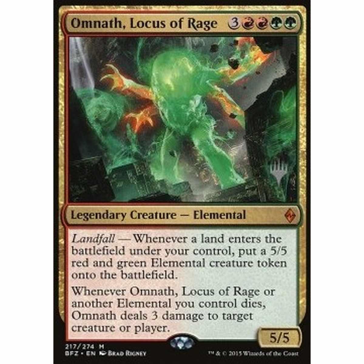 Omnath, Locus of Rage - Omnath, l'Iralocus - [PAFR] [NM]