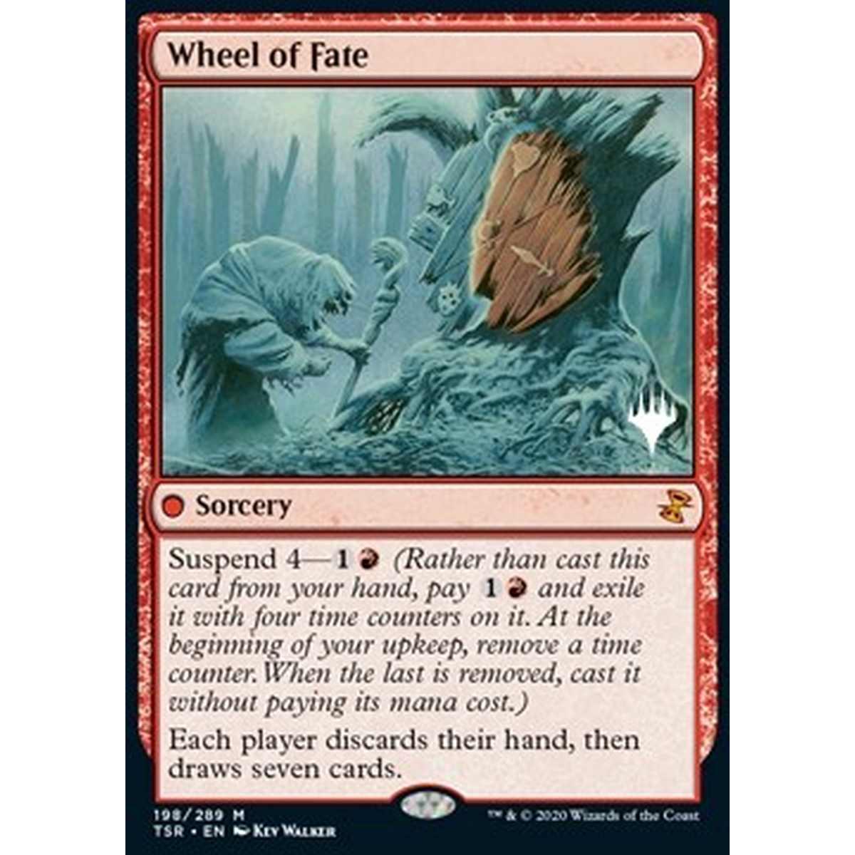 Wheel of Fate - Ruota del Fato - [PWOE] [NM] [Foil]