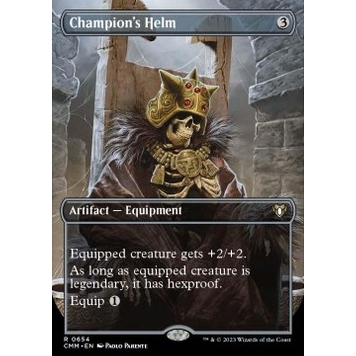 Champion's Helm (V.2) - Champion's Helm (V.2) - [XCMM] [NM] [Foil]