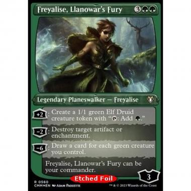 Freyalise, Llanowar's Fury - Freyalise, Llanowar's Fury - [XCMM] [NM] [Foil]