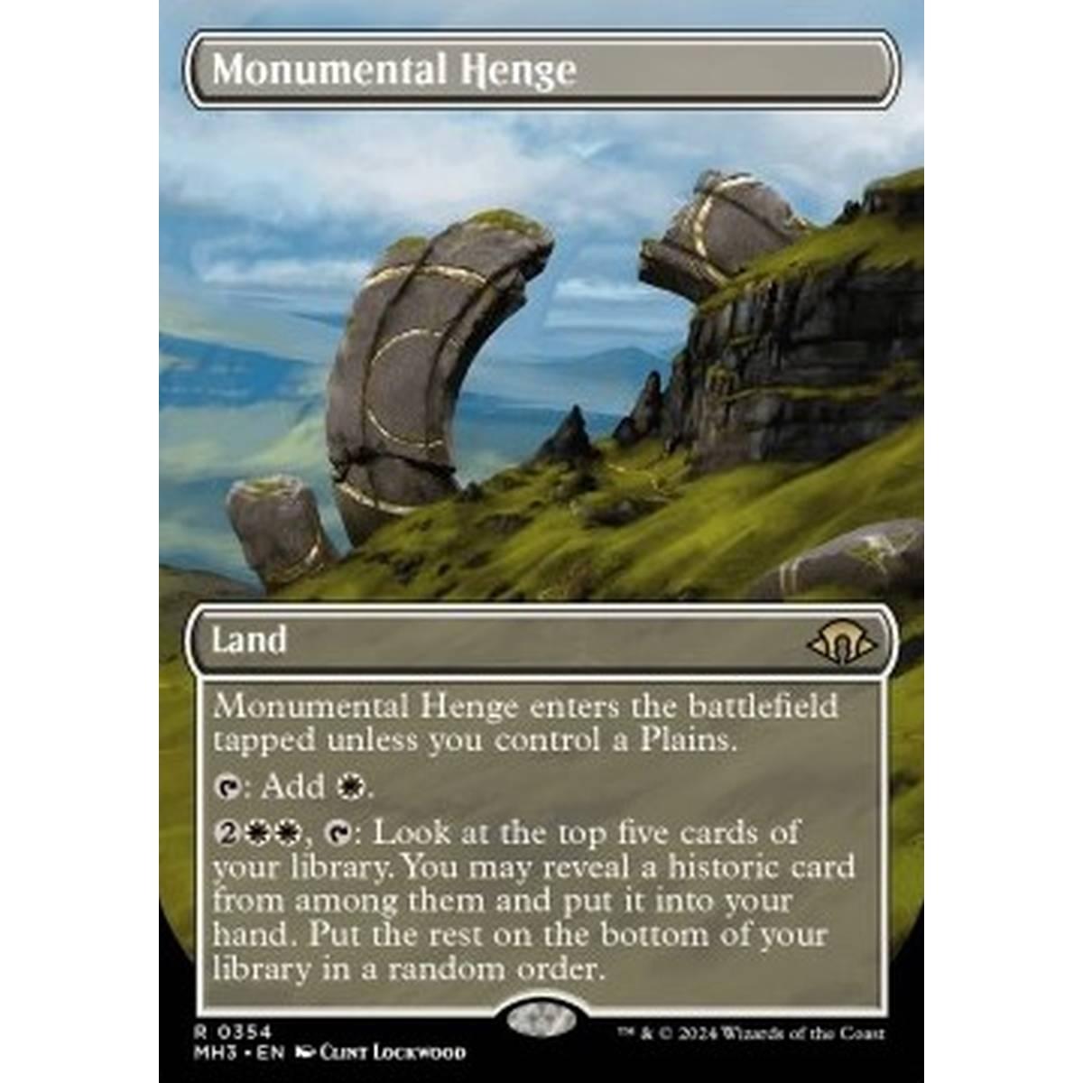 Monumental Henge - Monumental Henge - [XMH3] [NM] [Foil]