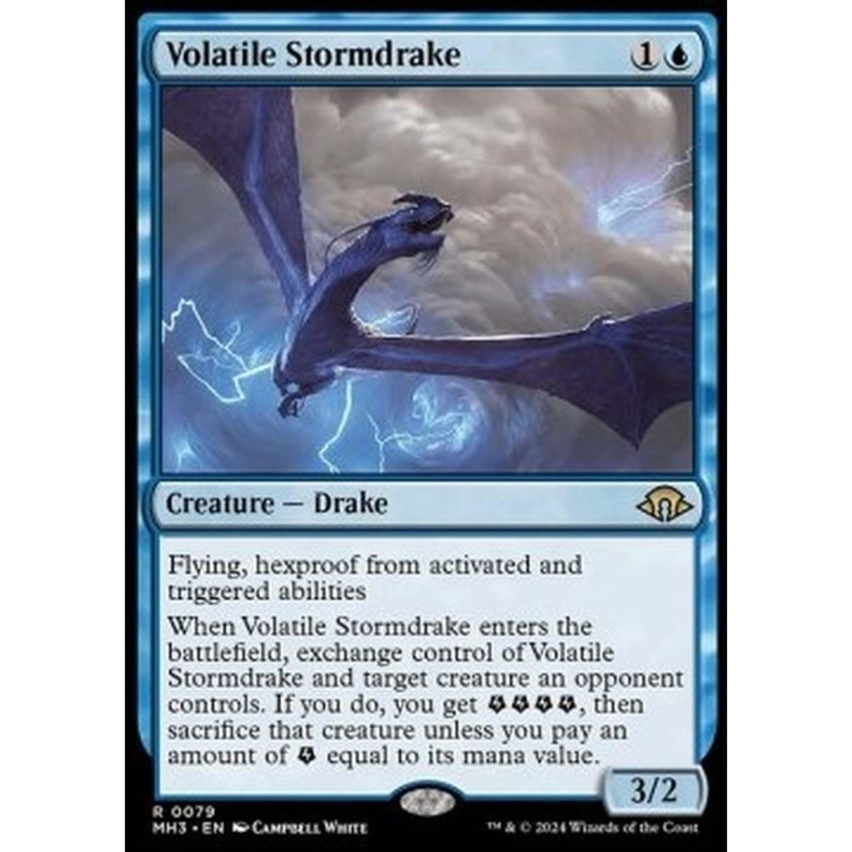 Volatile Stormdrake - Elettrodrago Irascibile - [MH3] [NM] [Foil]