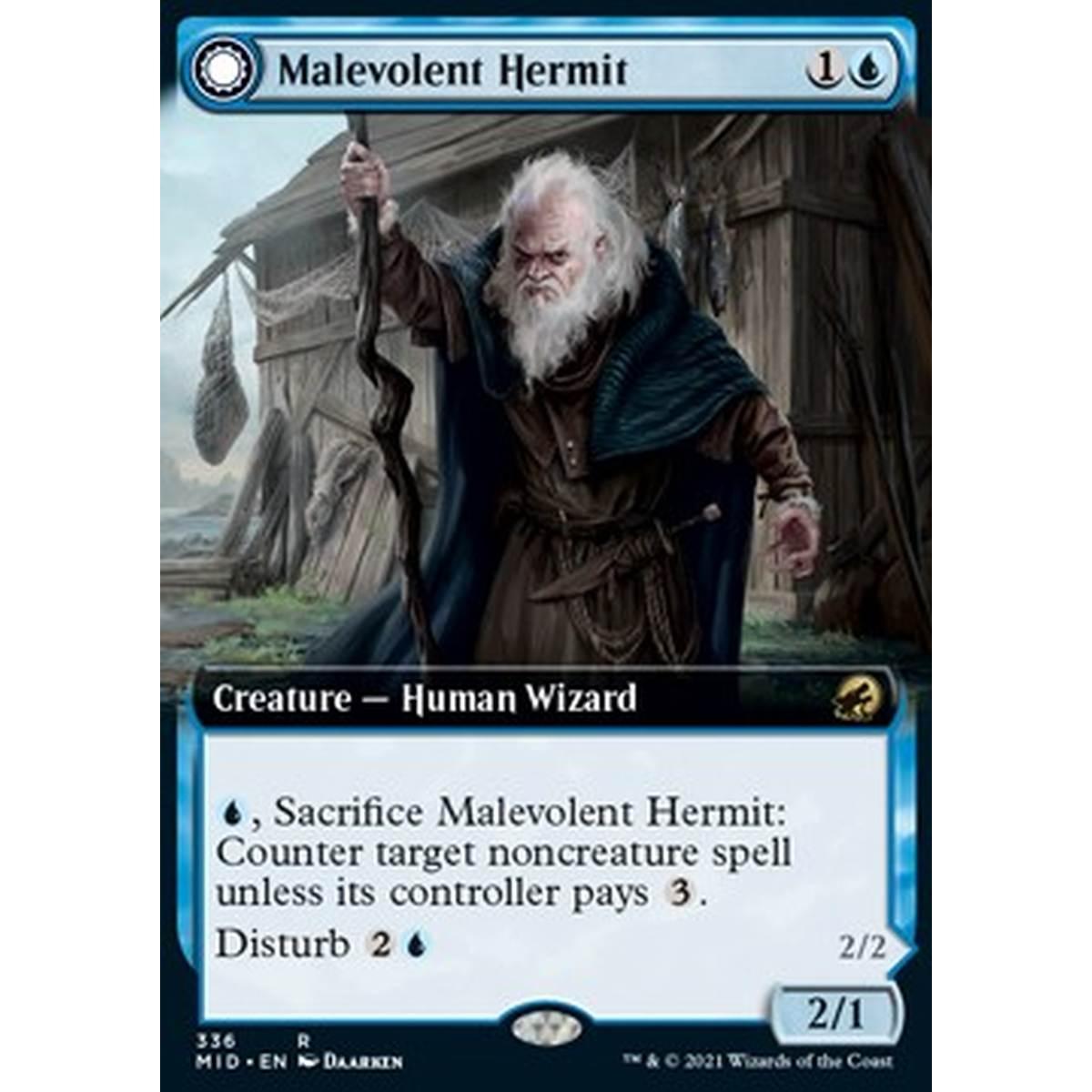 Malevolent Hermit // Benevolent Geist - Malevolent Hermit // Benevolent Geist - [XMID] [NM]