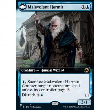 Malevolent Hermit // Benevolent Geist - Malevolent Hermit // Benevolent Geist - [XMID] [NM]