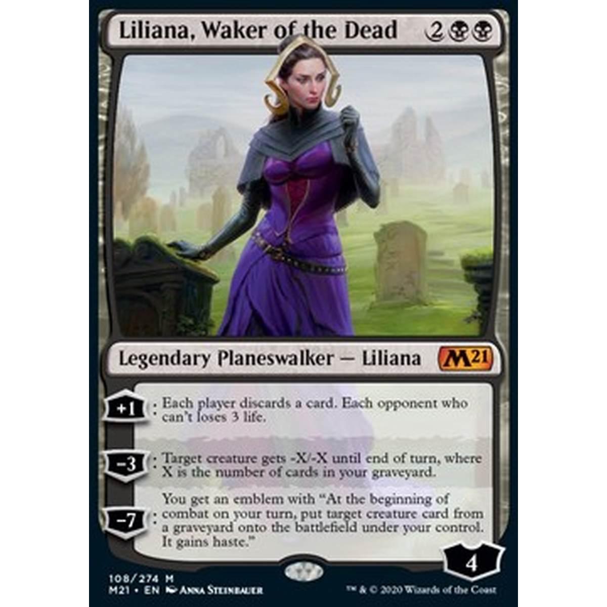 Liliana, Waker of the Dead - Liliana, Risvegliatrice dei Morti - [M21] [NM]