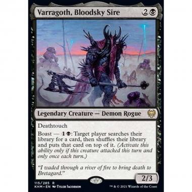Varragoth, Bloodsky Sire - Varragoth, Sovrano del Cielo di Sangue - [KHM] [NM]